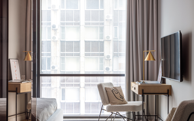 Premium Dlya Dvoikh 1 Min Metro Apartments