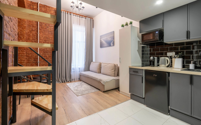 Квартира Уютная Студия в 10 Минутах от Невского Проспекта