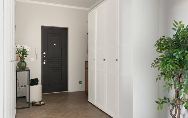 S dvumya konditsionerami i stilnym remontom Apartments