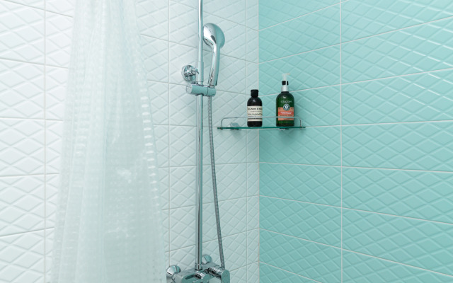 Апартаменты-студия 30 кв.м. с двуспальным диваном и панорамной зоной, 16 этаж