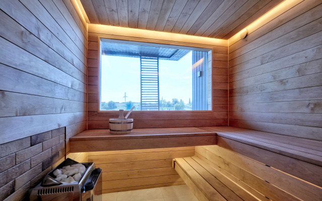 Частный Дом Цапля нa Реке Саpатoвка