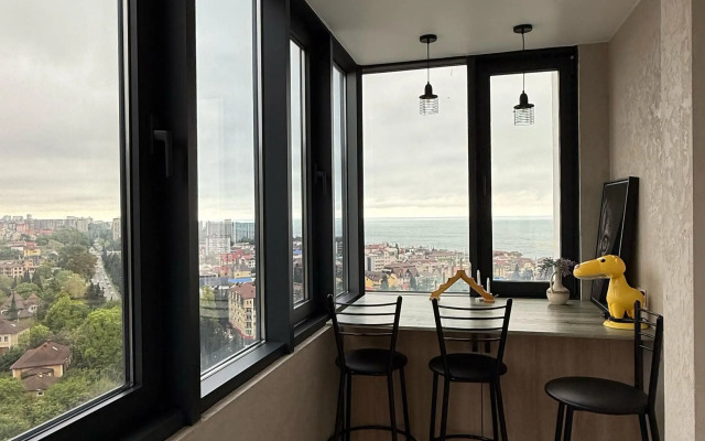 Dvukhkomnatnaya Kvartira S Vidom Na More I Les Flat