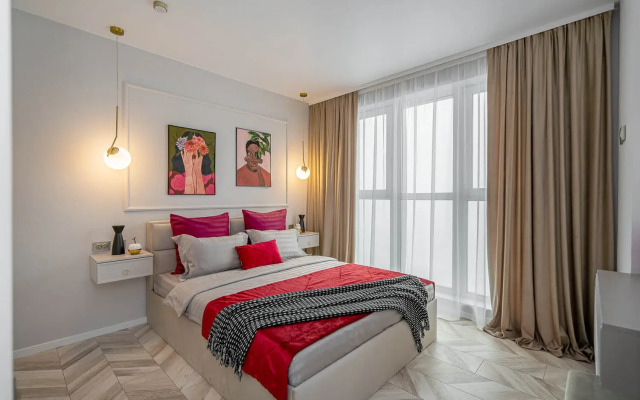 4-room VIP dlya 8 gostey Apartment