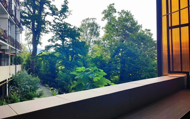 S Lodzhiey i Vidom na Les Flat