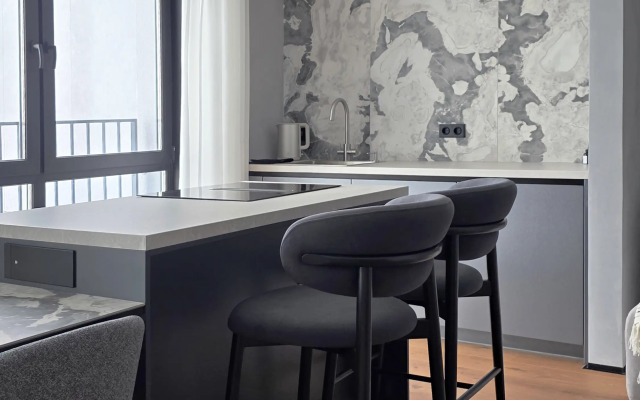 Квартира С видом на Волгу и лаунж-зоной на крыше