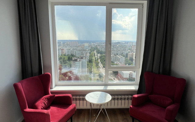 S Panoramnym Vidom Na Gorod Flat