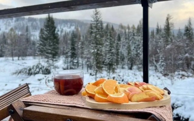 Modulny Dom Sny Altaya S Panopamnym Vidom Na Tajgu I Goru Splyk Private house