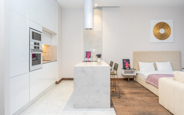 Sky Moscow City s shikarnim vidom na vse bashni Moskva city Apartments