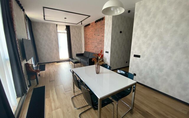 Апартаменты Охта Парк Ohta Loft Apartments с террасой