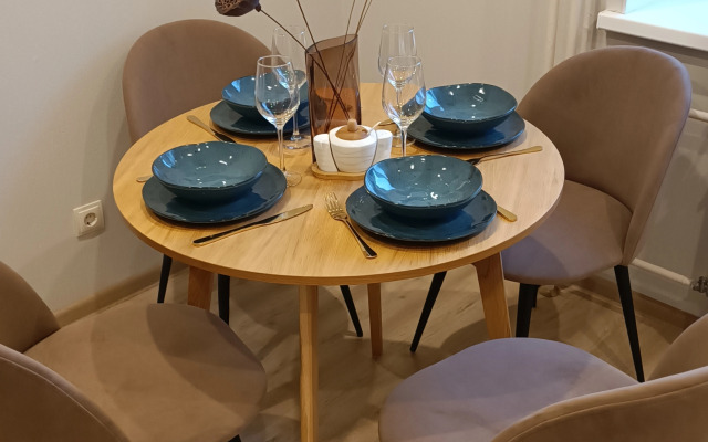 Апартаменты с видом на аквапарк