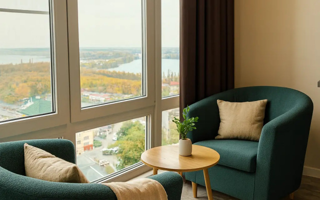 Квартира Панорамная студия у ВГАУ и ВГЛТУ