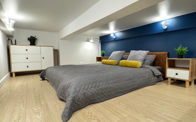 New Scandi Blue Na Tulskoy Apartments
