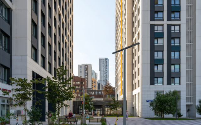 UraganArart Nebo s vidom na МОSCOW CITY Apartments