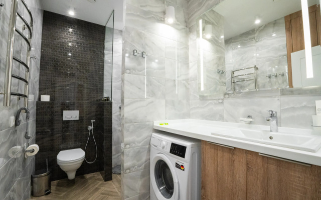 Апартаменты двухкомнатные с видом на море и город