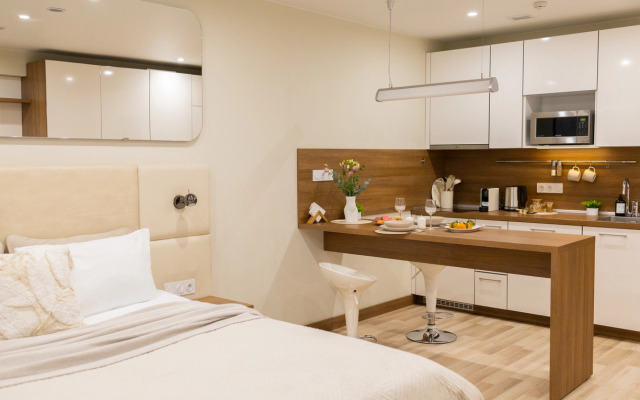 Апартаменты Студия Riva на 14 этаже