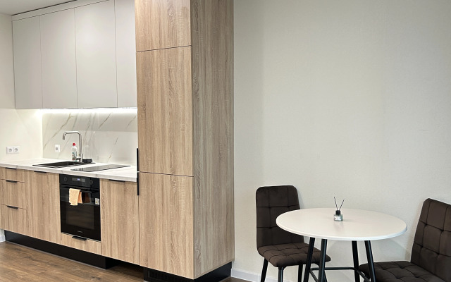 Апартаменты Уютная светлая студия в ЖК Минск-Мир