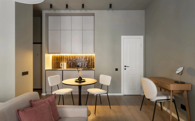 Апартаменты Mosaic на Тележной 29Г Grey