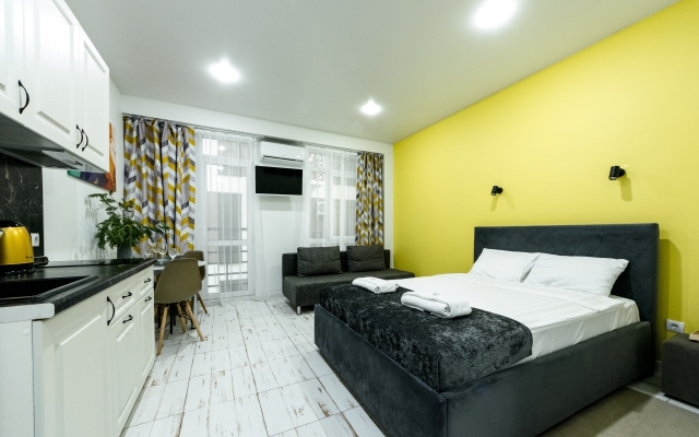 Sovremennye Morent 25 kv. m v ZHK Sorrento Park Apartments