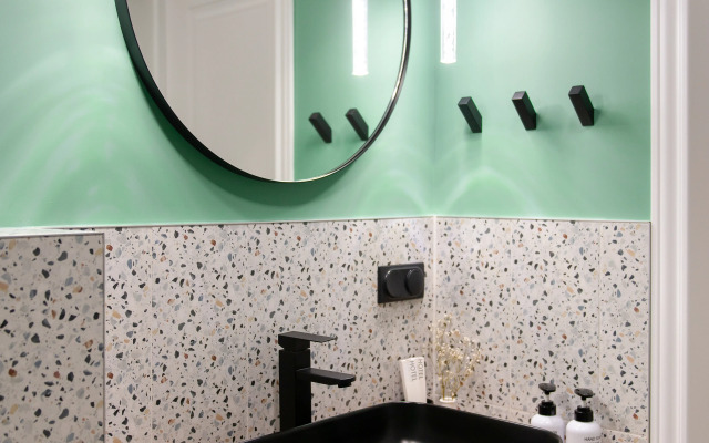 Fox Homes Apartment Designer apartment near the shopping center Horizont and Rostvertol