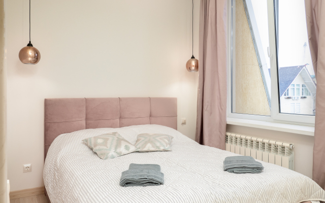 U Morya S Basseinom V ZhK Solnechnyij apt43 Apartments