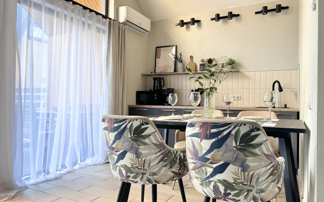 Частный Дом Барнхаус №2 на 10 гостей, с дровяной баней и горячим чаном