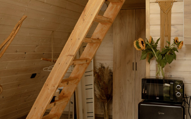 Ekoskazka s vidom na gory Glamping