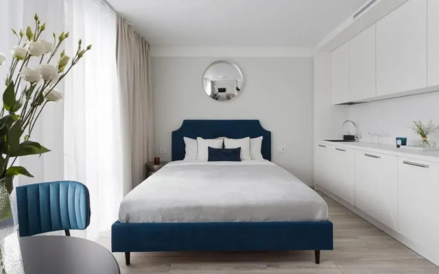 Апартаменты Квартира Cтудия у метро Бухарестская