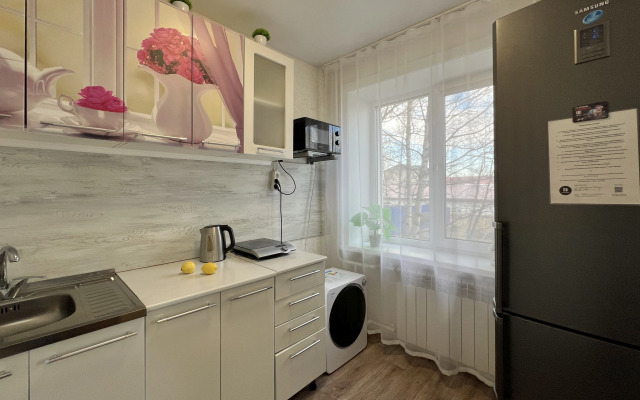 Апартаменты 1-ком Победы 23-5 Сахалин центр КакДома