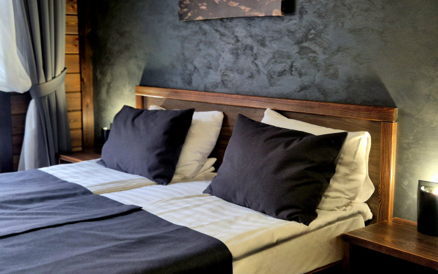 Апартаменты стильныес видом на лес