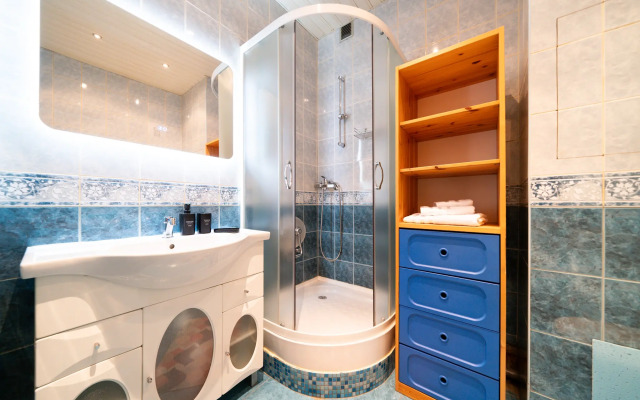 Квартира Видовая однокомнатная квартира ЛайлаТов на метро Коломенская