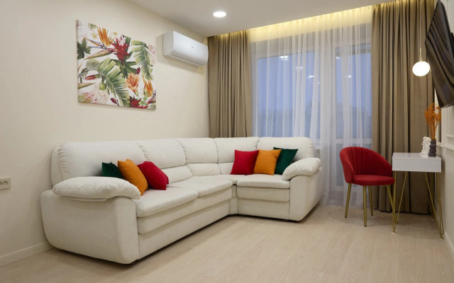 v centre s krasivym vidom iz okna Ryadom Metro i Kreml Apartments
