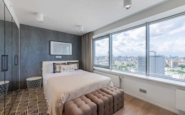 Апартаменты Нежная видовая студия Smart Host