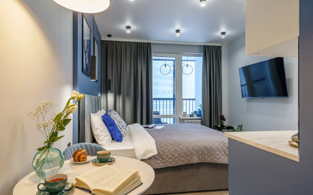 Апартаменты Морской Фасад с Балконом