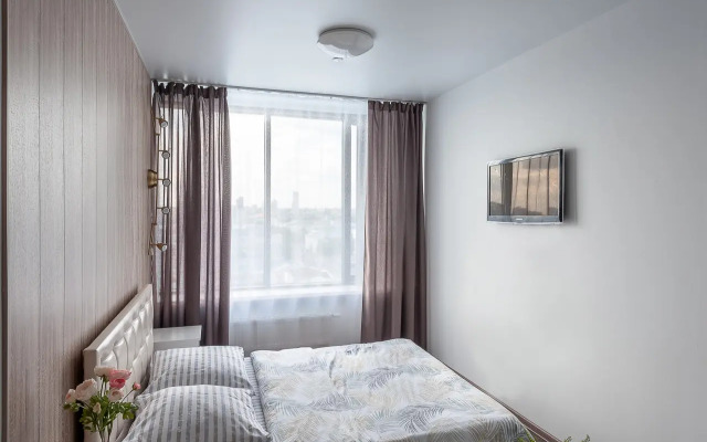Апартаменты ApartHause с живописным видом на центр Екатеринбурга
