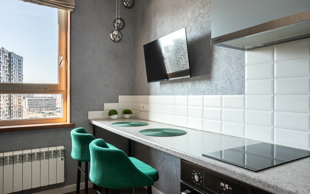 Квартира Студия Современная АпартХост в ЖК Движение Тушино Возле м.Спартак