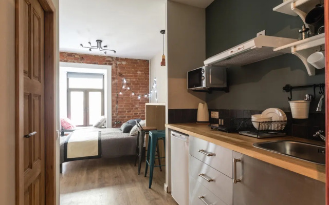 Квартира New Horizon on Gromovoy с колоритным дизайном у Московского вокзала