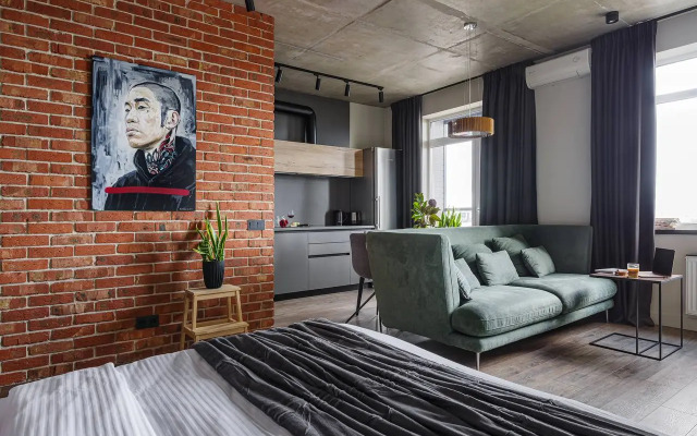 Апартаменты VEROM с видом на реку и город