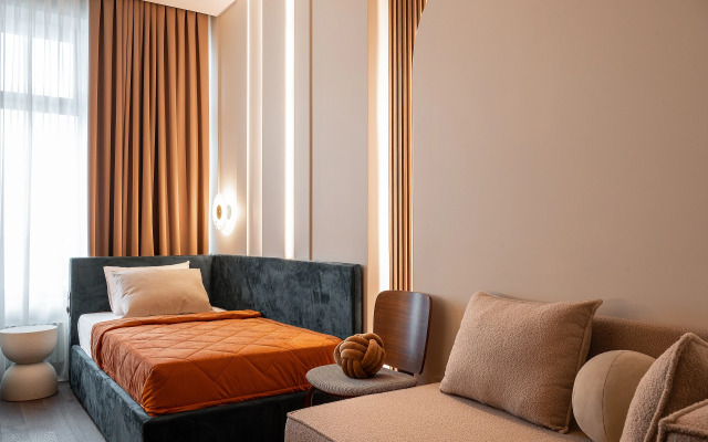 Апартаменты Трехкомнатные Luxury Dubai с двумя спальнями