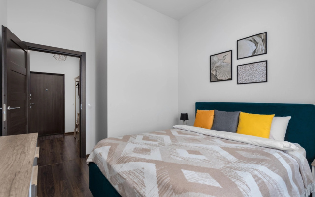 Квартира Комфорт с Балконом и Видом на Город Moderna Flat Status — фото 3