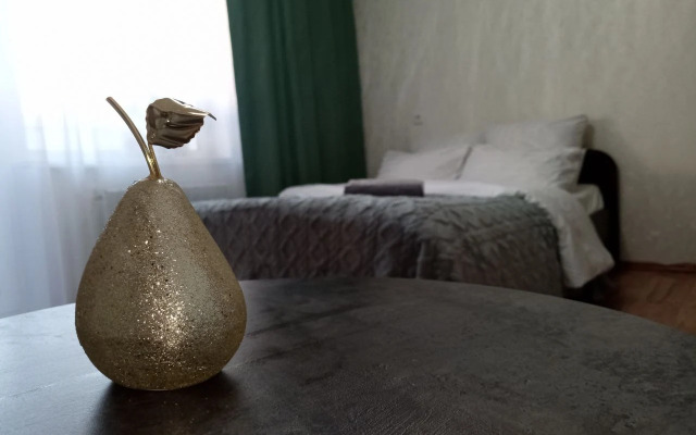 Квартира эконом с двуспальной кроватью Pogostim