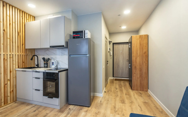 Квартира Студия Бирюза в доме бизнес-класса рядом с ЦГБ