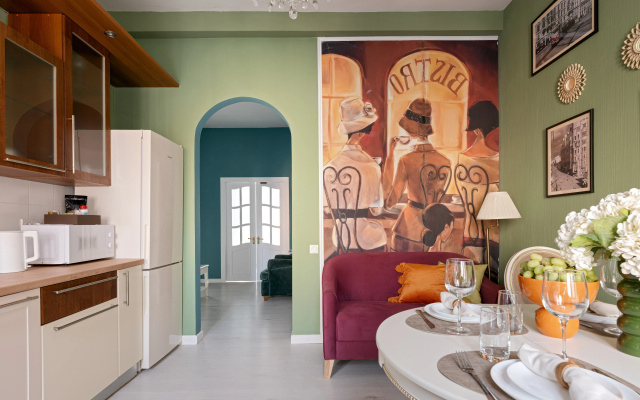 Квартира GM Apartments c Панорамным Видом на Арбат и Высотку Мид — фото 4
