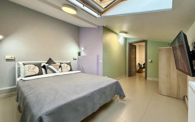 Апартаменты №10 Люкс на мансардном этаже