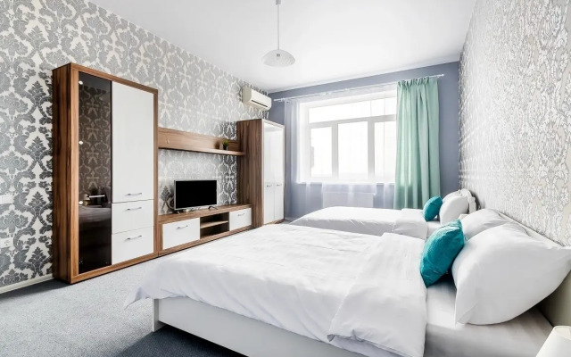 Апартаменты Большой Площади в Центре| До 8 гостей | Панорамный Вид на Город |