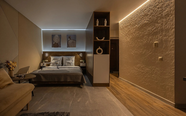 Апартаменты с новым дизайнерским ремонтом