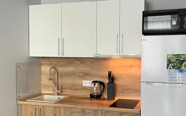 Studiya s Shikarnym Vidom na More Flat