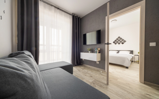 Апартаменты Чистый Взгляд на Мужества 10б  рядом ТЦ Зеленый