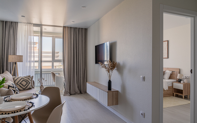 Квартира с видом на город