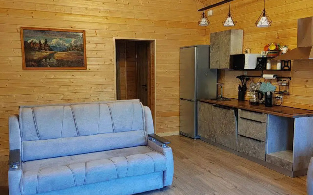 Частный дом Дом на горе с камином и сауной