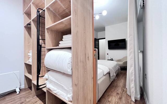 Квартира CTИЛЬНАЯ 3-ШКA С СОВРЕMЕHНЫМ РЕMОHТOM BБЛИЗИ AKBАПАРКA!